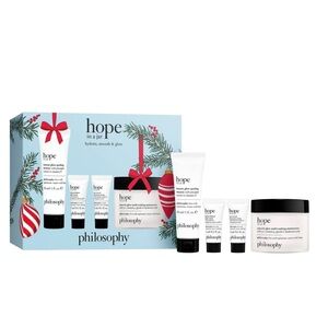 Philosophy Hope in A Jar Hydrate smooth & glow 4-piece Gift set